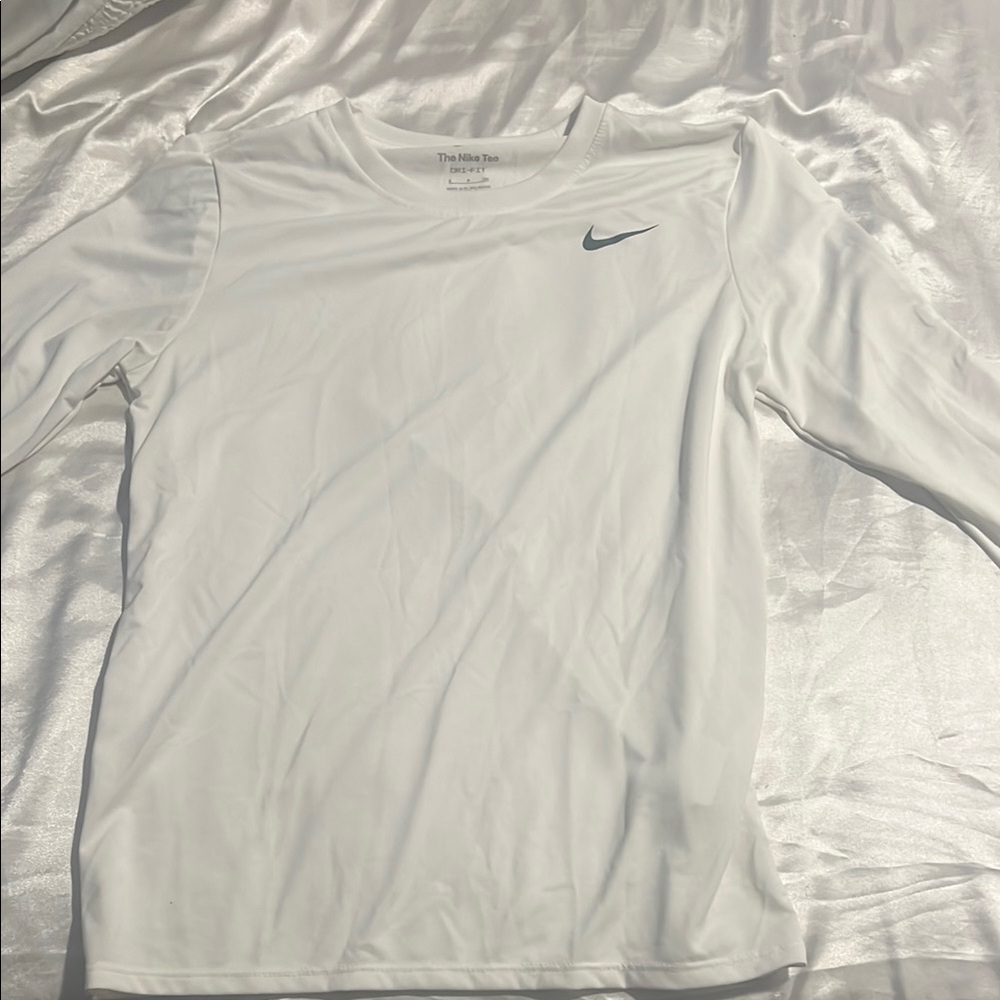 Nike White Long Sleeve